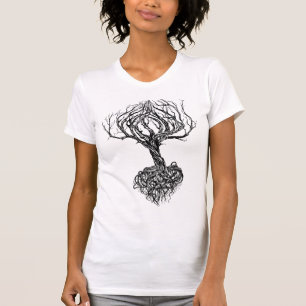 Bare träd t shirt