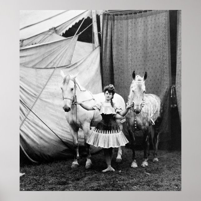 Bareback Girl: 1904 Poster (Framsidan)