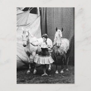 Bareback Girl: 1904 Vykort