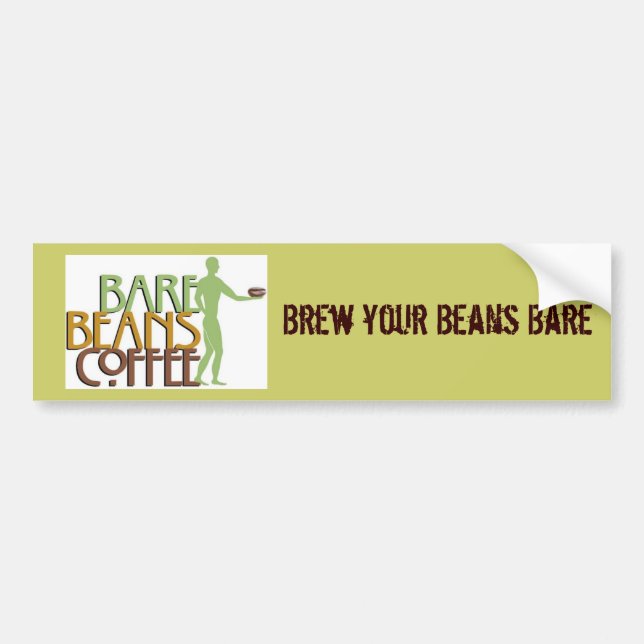 barebeansfinalgreenlogo1107A bryggar dina kala Bildekal (Framsidan)