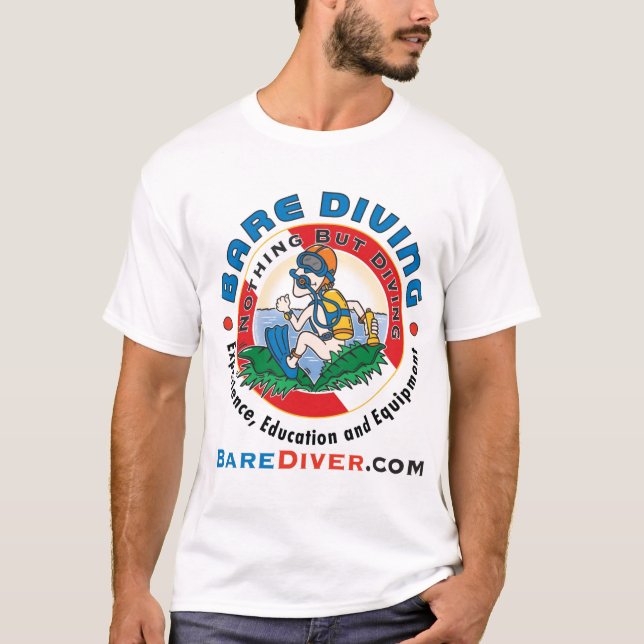 barediver0307-2 tee shirt (Framsida)