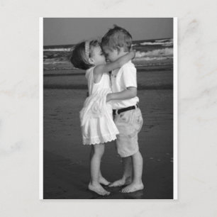 Barefoot 1st Kiss Vykort