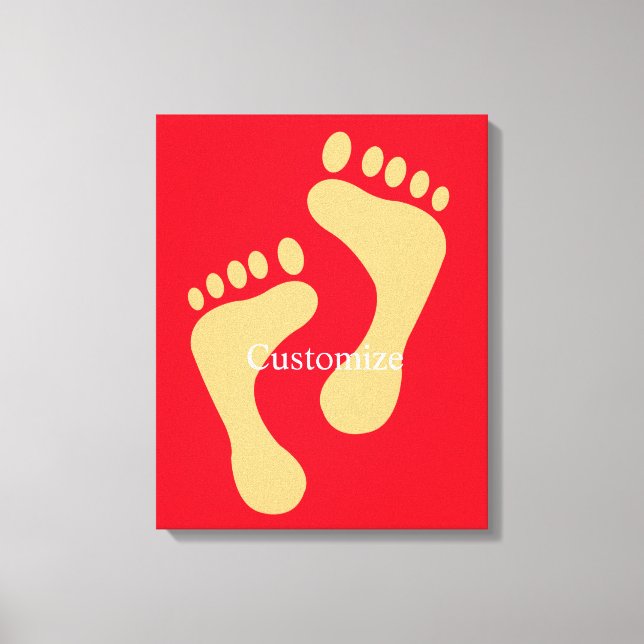 Barefoot Beach Bum Thunder_Cove Canvastryck (Framsida)