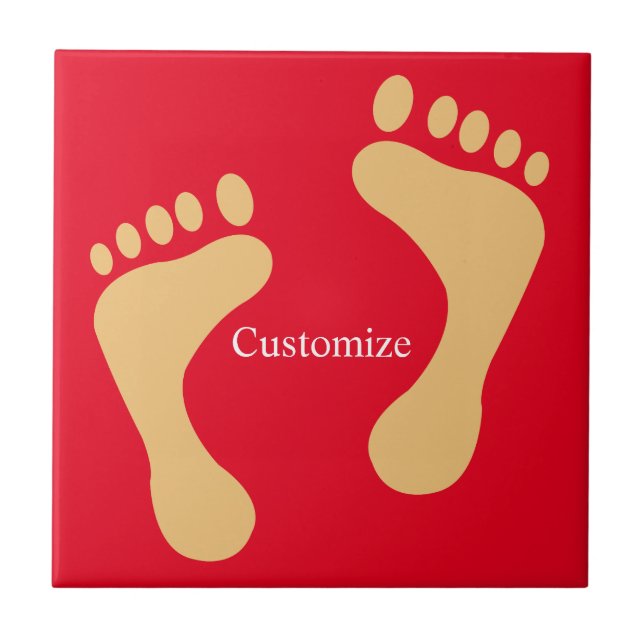 Barefoot Beach Bum Thunder_Cove Kakelplatta (Framsidan)