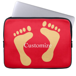 Barefoot Beach Bum Thunder_Cove Laptop Fodral