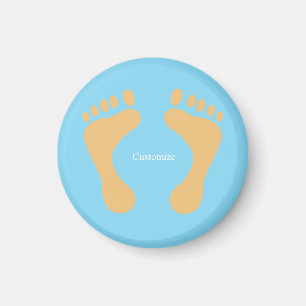 Barefoot Beach Bum Thunder_Cove Magnet