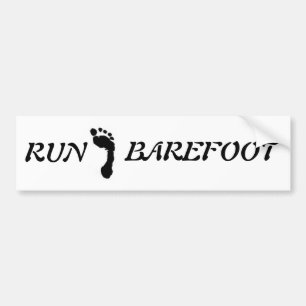 Barefoot Brand ’springa barefoot’-klistermärke Bildekal