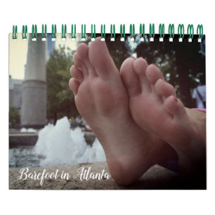 Barefoot i Atlanta 12-månaders kalender