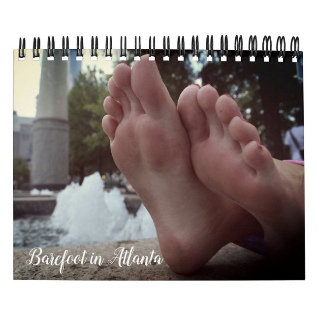 Barefoot i Atlanta 12-månaders kalender (Omslag)