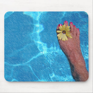 Barefoot i regnet musmatta