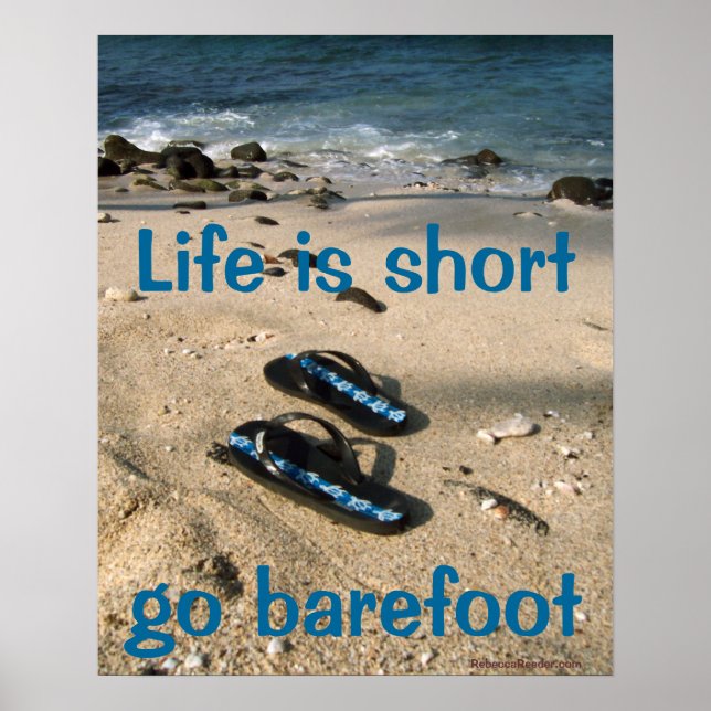 Barefoot-inspiration poster (Framsidan)