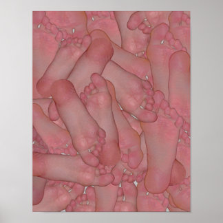 BareFoot Sulor Poster av FunnyFeet