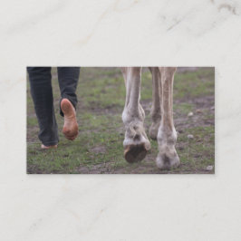 Barefoot trimmer visitkort