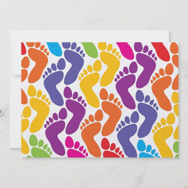 Barefotin' - Beach Wedding - SRF Inbjudningar (Framsida)