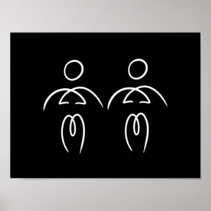 Barelines man och manaffisch poster