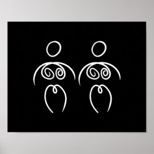 Barelines Woman och Woman Poster
