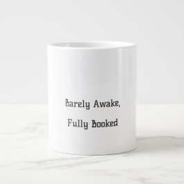 Barely AVaken, Fully Books lustig lera Jumbo Mugg