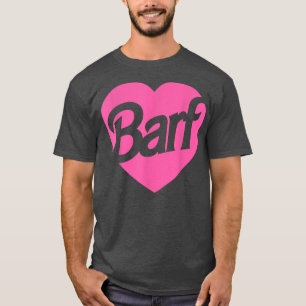 Barf Heart Funny Girls Womens Sarcastic T Shirt