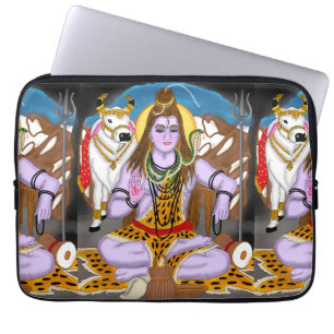 Bärfall för Lord Shiva Laptop Fodral