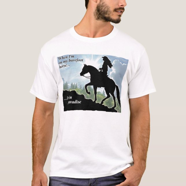 Barfota häst tee (Framsida)