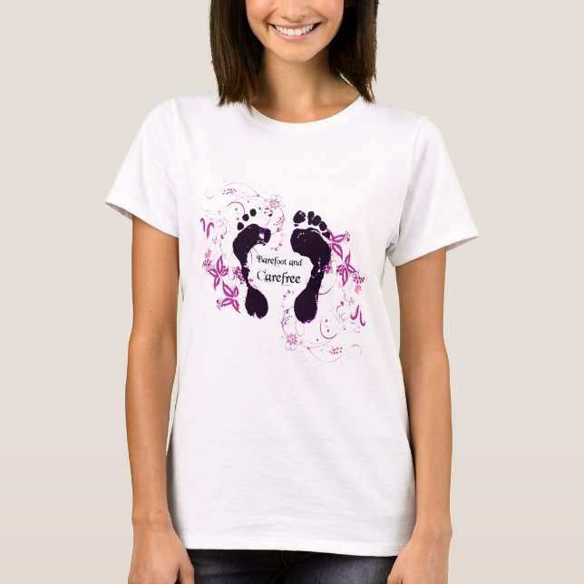 Barfota och Carefree Tee (Framsida)