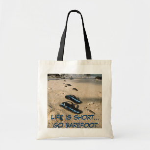 Barfota strandinspiration tygkasse
