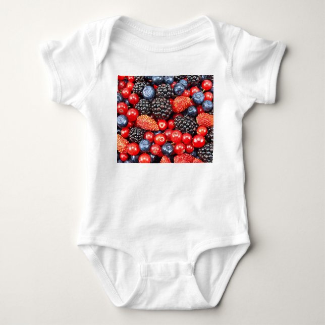 Bärfrisk bakgrundsmozaik t shirt (Framsida)