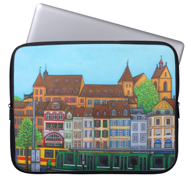 Barfüsserplatz Rendez-vous Laptop sleeve (Framsidan)