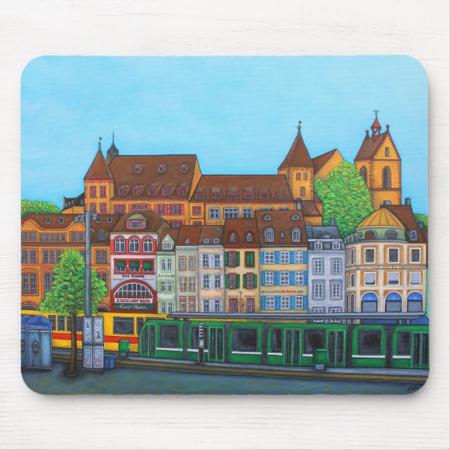 Barfüsserplatz Rendez-vous Mouse Pad Musmatta (Framsidan)