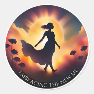 Bärga nya mig runt klistermärke