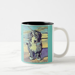 Bärgad Collie Puppy Mugg