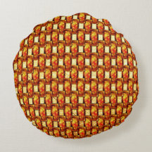 Bärgad och nedfläckad orange brun tallrikar