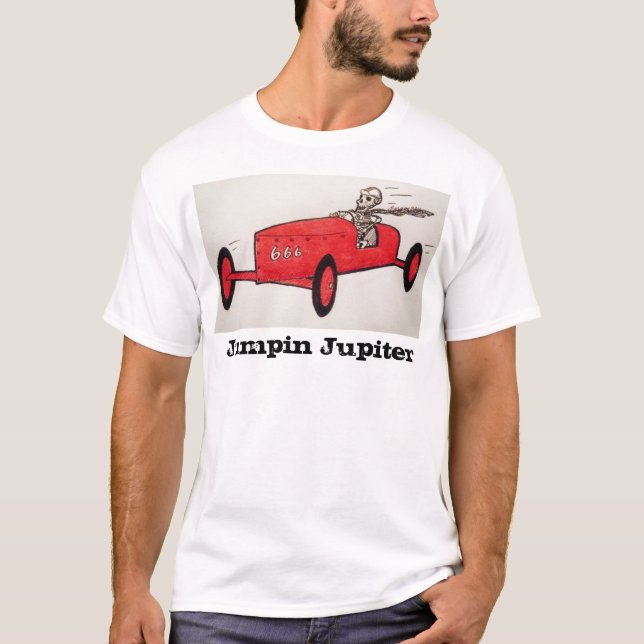 BargasArtworks Jumpin Jupiter skjorta Tee (Framsida)