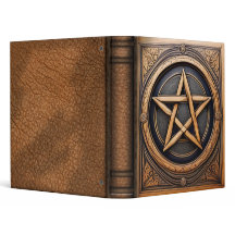 Bärgat trä och läderpentakel Bok av skuggor