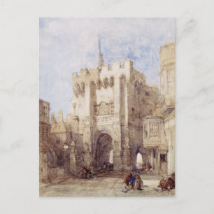 Bargate Gatehouse i Southampton City Vykort