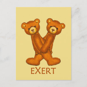 Bärgben ~ EXert ~ Flashcard Vykort