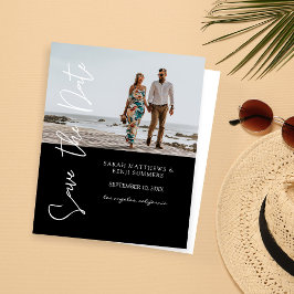 Bargin Foto & Typografi Spara datum Svart 4