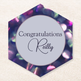 Bärglans anpassbar pappersunderlägg underlägg papper