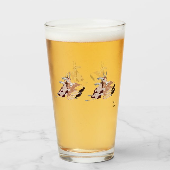 Bärglas: Vild Sida Glaskopp (Framsida fylld)