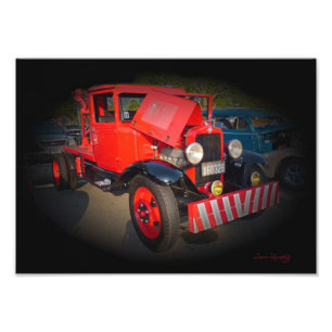 BÄRGNINGSBIL FÖR 1932 CHEVY FOTOTRYCK
