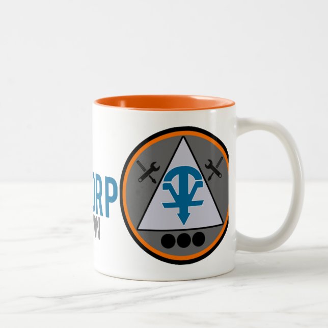 Bärgninguppdelningsmugg Två-Tonad Mugg (Höger)