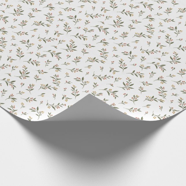 Bärgren Botaniskt Presentpapper (Hörn)