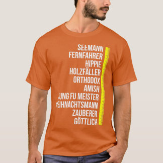 Bärhållarens längd på skäggarbetsbilen t shirt