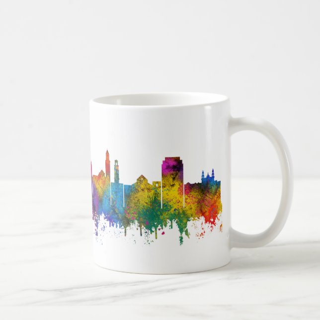 Bari Italien Skyline Kaffemugg (Höger)