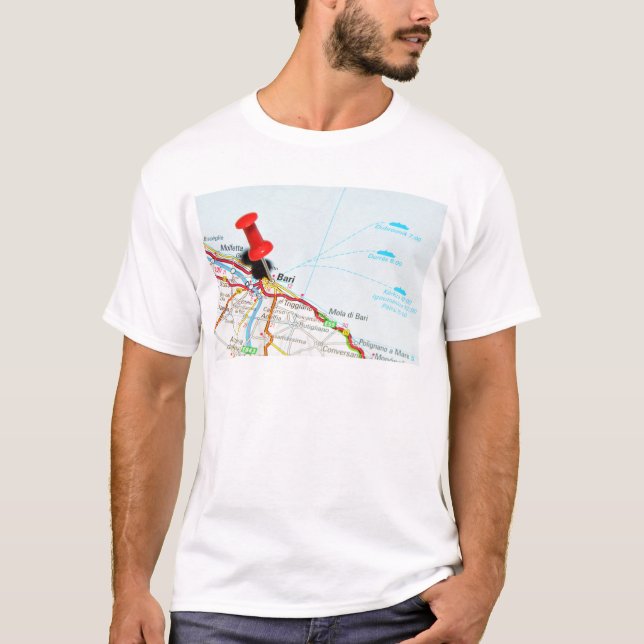 Bari italien t-shirt (Framsida)