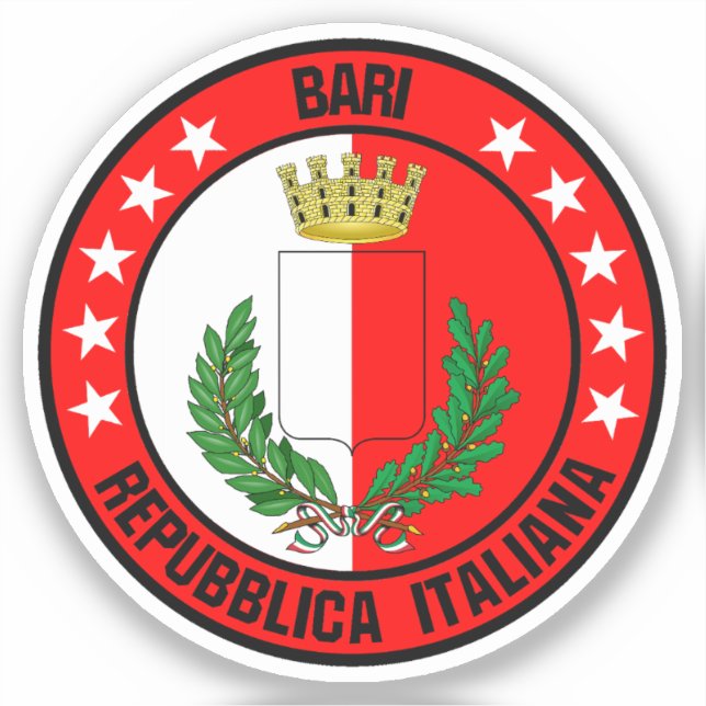Bari Klistermärken (Framsida)