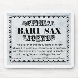 Bari Sax License Musmatta