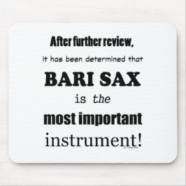 Bari Sax viktigaste instrument Musmatta