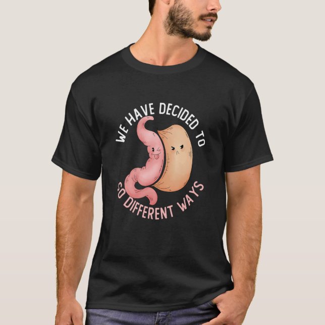 Bariatric Surgery Weight Loss Gastric Sleeeve Gast T Shirt (Framsida)