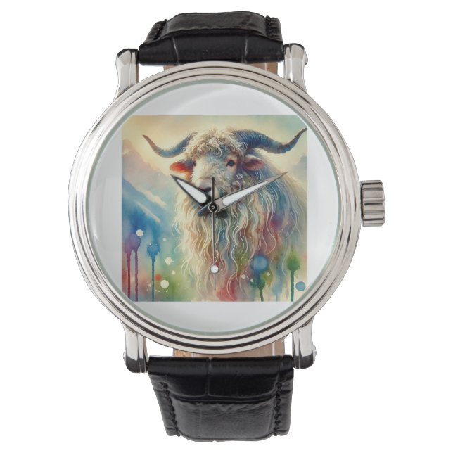 Baribal Bear 200624AREF218 - Watercolor Armbandsur (Framsida)